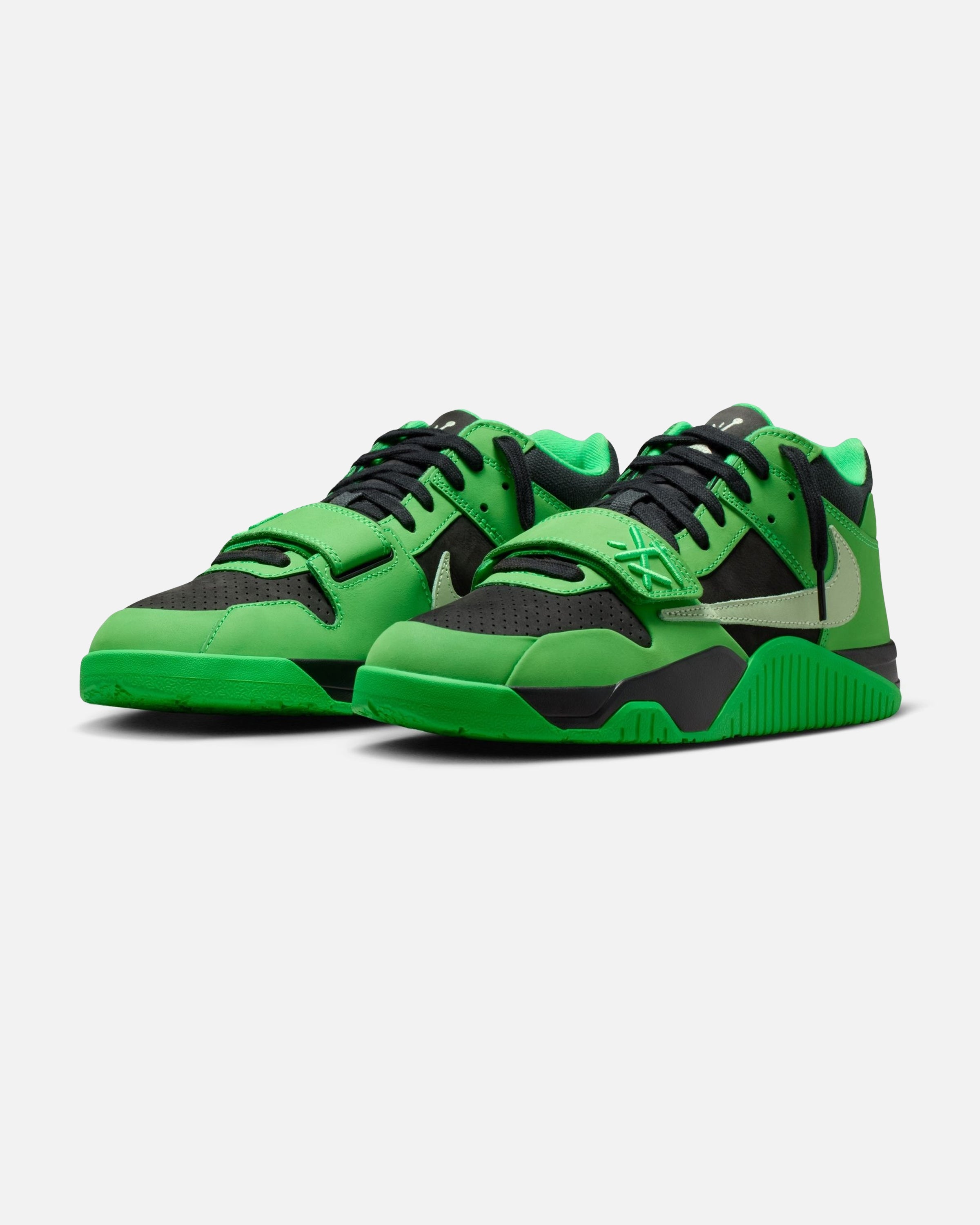 Jordan X Travis Scott CJ1 T-rexx — Green Spark/ Vapor Green