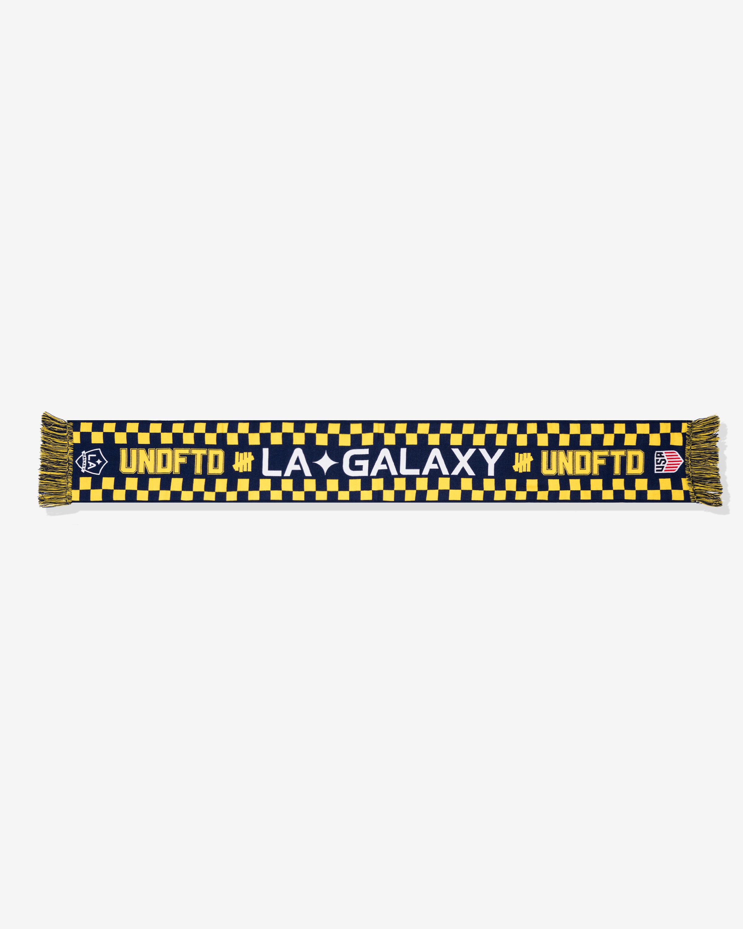 Laravel X Ussf X Mls La Galaxy Rally Scarf — Blue/ Gold