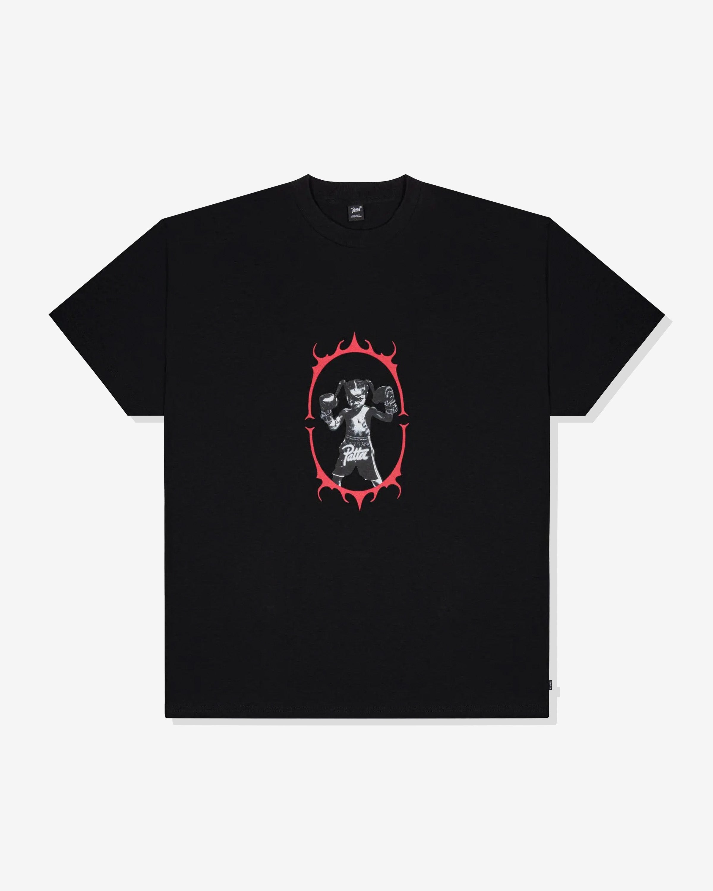 Patta Boxing Tee — Black