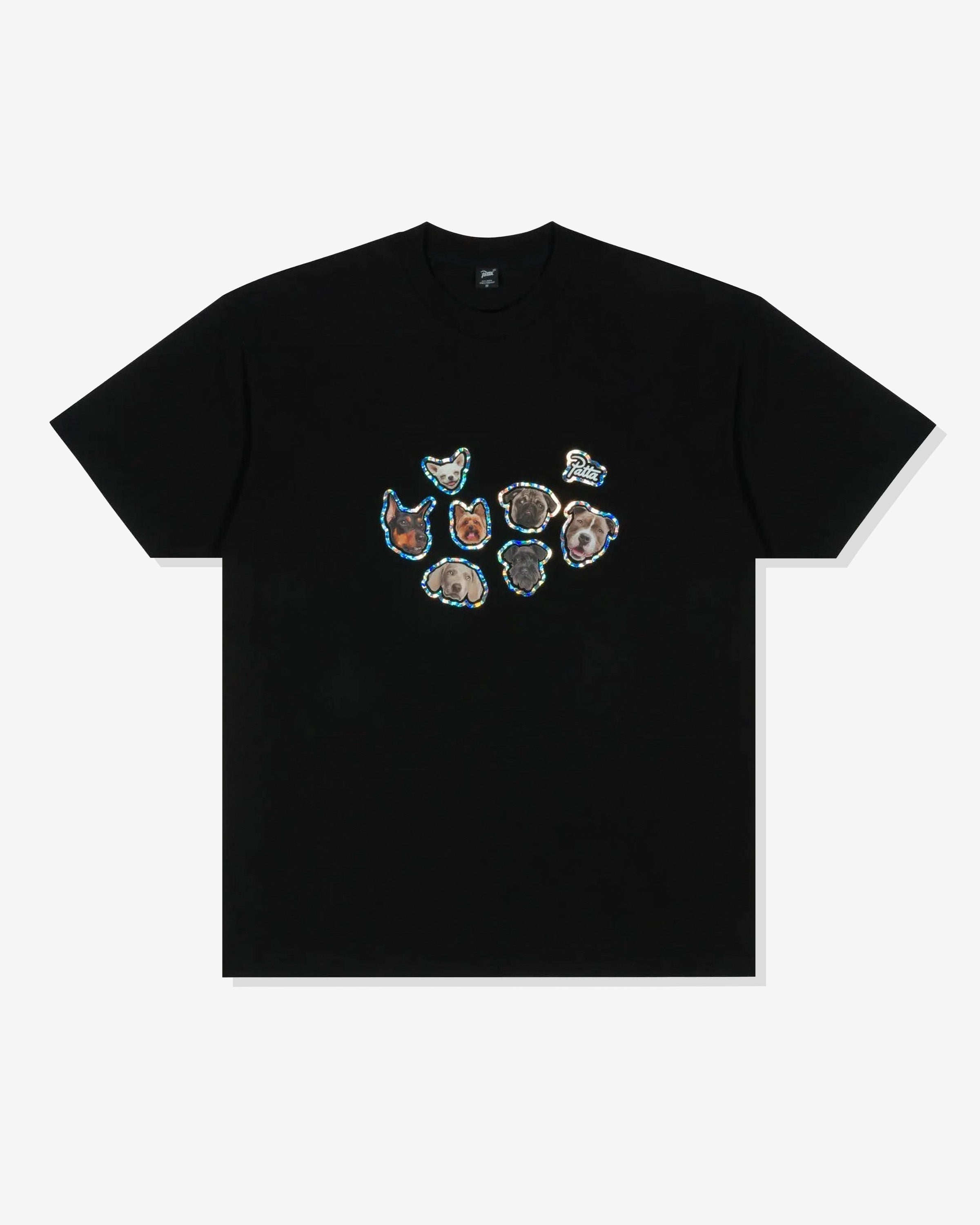 Patta Dogs Tee — Black